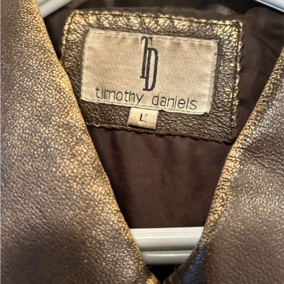 Timothy, Daniel Leather Bomber - Picture 5 of 7
